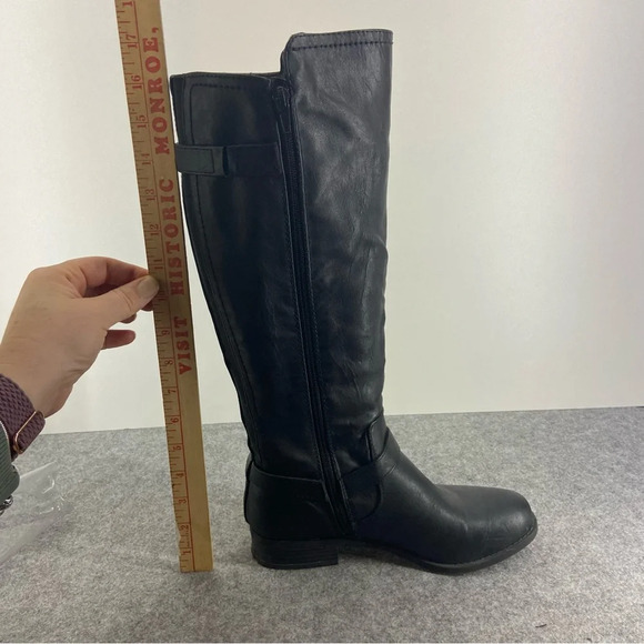 Guess Faux Leather Riding Tall Boots Women’s Size 8M - Picture 4 of 11